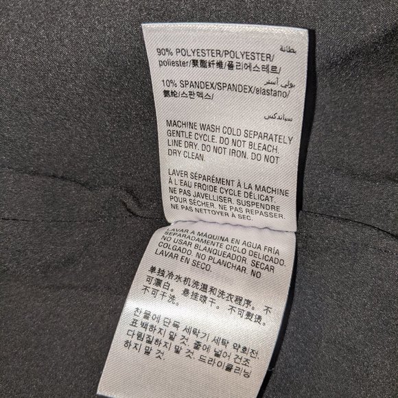 INC Vegan Black Leather Mini Skirt - Picture 4 of 4